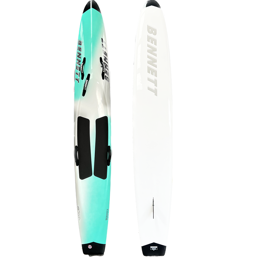 Carbon Evo Race - Star Fade Aqua Grey – bennettsurf